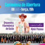 Programação completa do Canto da Primavera 2026 em Pirenópolis 